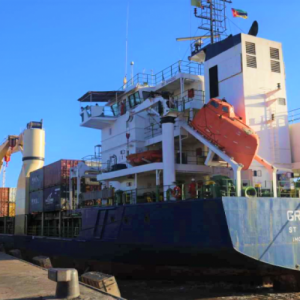 Port of Beira welcomes maritime cabotage vessel after 30 years
